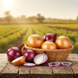 Red & Golden Onions