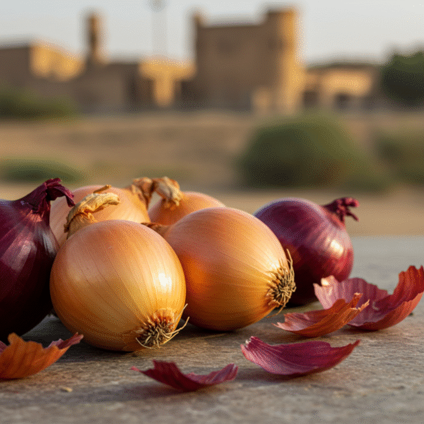 Red & Golden Onions