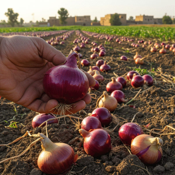 Red & Golden Onions