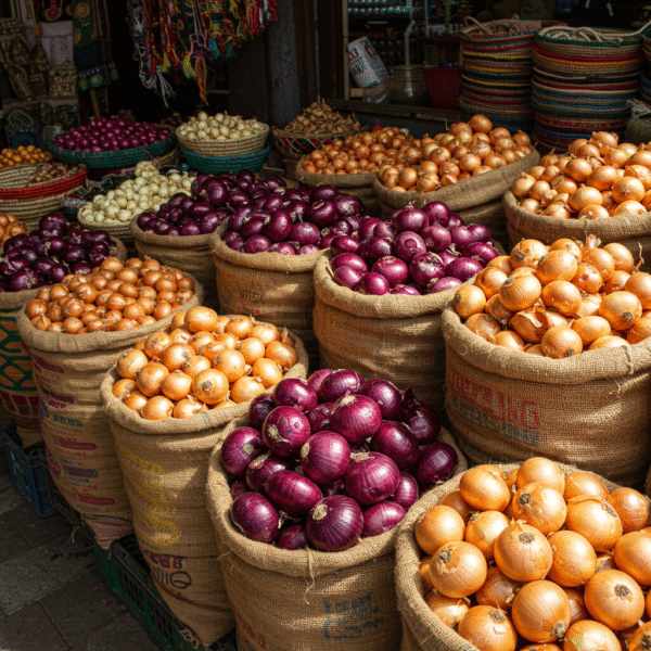 Red & Golden Onions