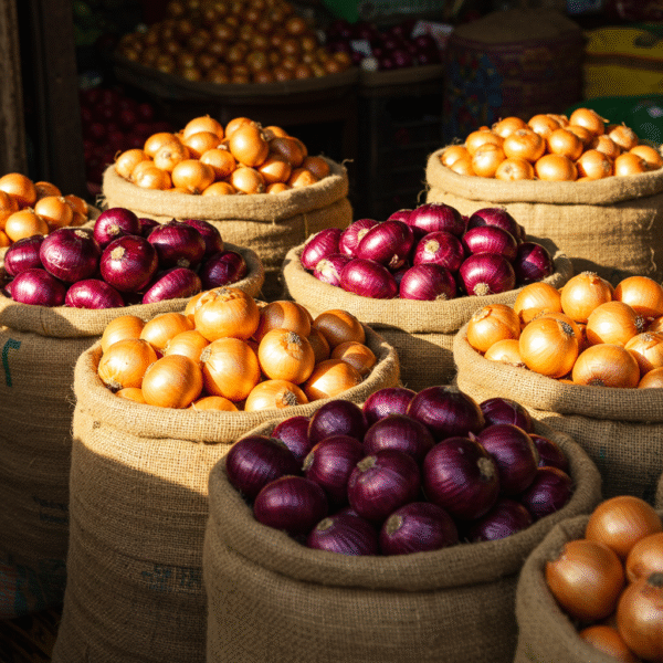 Red & Golden Onions